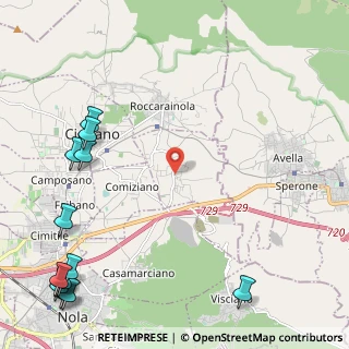 Mappa Via San Bartolomeo, 80030 Tufino NA, Italia (3.80154)