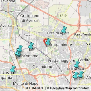 Mappa Via Cesare Pavese, 81030 Sant'Arpino CE, Italia (3.01083)
