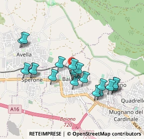Mappa Via Luigi Napolitano, 83022 Baiano AV, Italia (0.961)