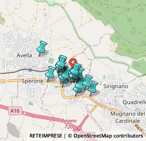 Mappa Via Luigi Napolitano, 83022 Baiano AV, Italia (0.5275)