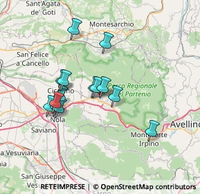 Mappa Via Luigi Napolitano, 83022 Baiano AV, Italia (6.41071)