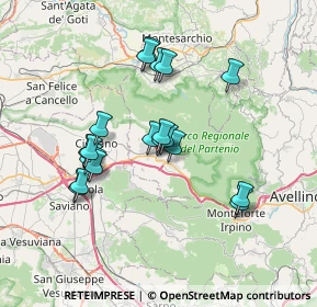 Mappa Via Luigi Napolitano, 83022 Baiano AV, Italia (6.687)