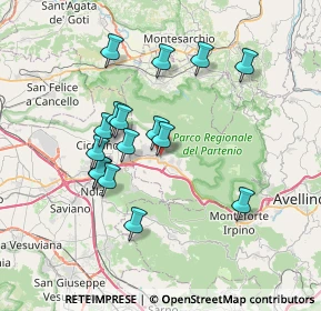 Mappa Via Luigi Napolitano, 83022 Baiano AV, Italia (6.97938)