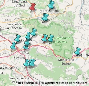 Mappa Via Luigi Napolitano, 83022 Baiano AV, Italia (8.884)