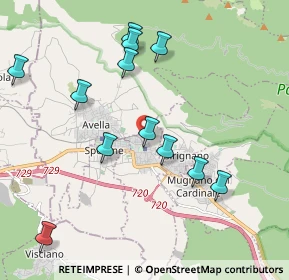 Mappa Via Luigi Napolitano, 83022 Baiano AV, Italia (2.24)