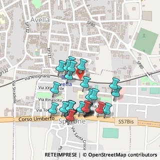 Mappa Via Carlo Marx, 83021 Avella AV, Italia (0.24)