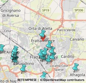 Mappa Via Palermo, 80020 Frattaminore NA, Italia (2.7395)