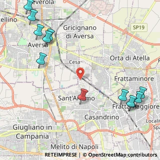 Mappa Via Antonio Gramsci, 81030 Sant'Arpino CE, Italia (3.22583)