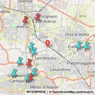 Mappa Via Antonio Gramsci, 81030 Sant'Arpino CE, Italia (3.14333)