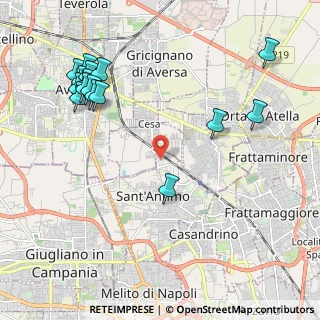 Mappa Via Antonio Gramsci, 81030 Sant'Arpino CE, Italia (2.73)