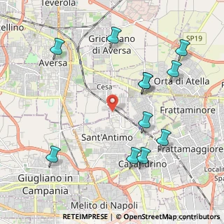 Mappa Via Antonio Gramsci, 81030 Sant'Arpino CE, Italia (2.48909)
