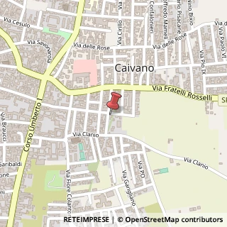 Mappa Via Alcide de Gasperi, 56, 80023 Caivano, Napoli (Campania)