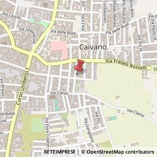 Mappa Via Alessandro Manzoni, 27, 80023 Caivano, Napoli (Campania)