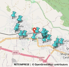 Mappa Via Giordano, 83022 Baiano AV, Italia (0.9765)