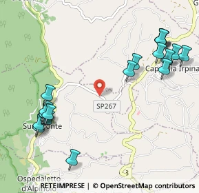 Mappa Via PEZZOLLE, 83010 Summonte AV, Italia (1.3945)