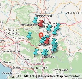 Mappa Via PEZZOLLE, 83010 Summonte AV, Italia (10.3145)
