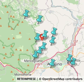 Mappa Via PEZZOLLE, 83010 Summonte AV, Italia (3.69833)