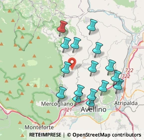 Mappa Via PEZZOLLE, 83010 Summonte AV, Italia (3.77188)