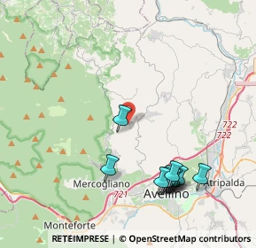Mappa Via PEZZOLLE, 83010 Summonte AV, Italia (4.80545)