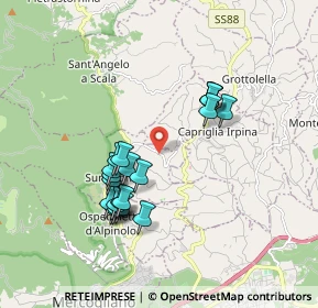 Mappa Via PEZZOLLE, 83010 Summonte AV, Italia (1.7685)