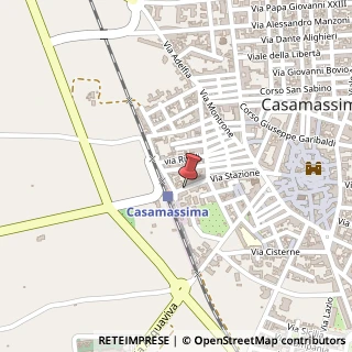 Mappa Via Stazione, 76, 70010 Casamassima BA, Italia, 70010 Casamassima, Bari (Puglia)