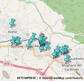 Mappa Via Amendola, 83022 Baiano AV, Italia (0.965)