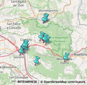 Mappa Via Amendola, 83022 Baiano AV, Italia (6.8075)