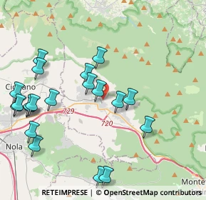 Mappa Via Amendola, 83022 Baiano AV, Italia (5.0145)