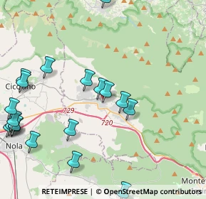 Mappa Via Amendola, 83022 Baiano AV, Italia (5.8405)