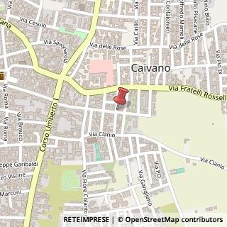 Mappa Via Alcide de Gasperi, 57, 80023 Caivano, Napoli (Campania)