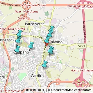 Mappa Corso Umberto, 80023 Caivano NA, Italia (0.92182)