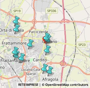 Mappa Corso Umberto, 80023 Caivano NA, Italia (2.19636)