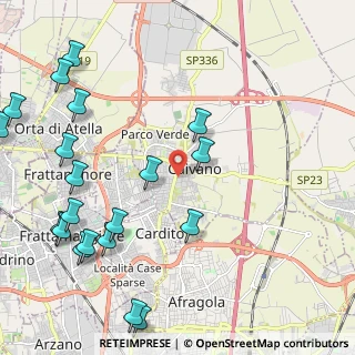 Mappa Corso Umberto, 80023 Caivano NA, Italia (3.076)
