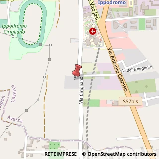 Mappa Via Cirigliano, 204, 81031 Aversa, Caserta (Campania)