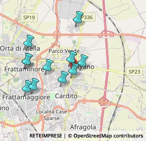 Mappa VIA FARAONE, 80023 Caivano NA, Italia (1.89455)