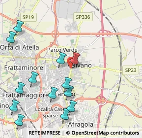 Mappa VIA FARAONE, 80023 Caivano NA, Italia (2.72769)