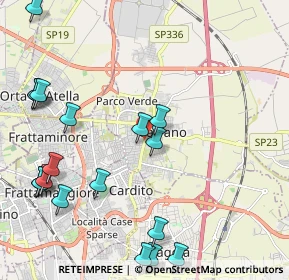 Mappa VIA FARAONE, 80023 Caivano NA, Italia (2.89444)
