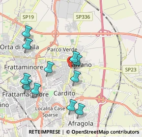 Mappa VIA FARAONE, 80023 Caivano NA, Italia (2.16455)