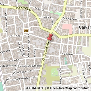 Mappa Corso Umberto, 262, 80023 Caivano, Napoli (Campania)
