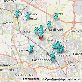 Mappa Via Giuseppe Garibaldi, 81030 Sant'Arpino CE, Italia (2.08875)