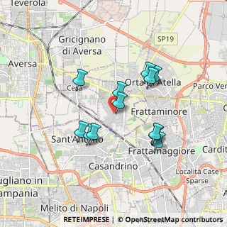 Mappa Via Giuseppe Garibaldi, 81030 Sant'Arpino CE, Italia (1.5975)