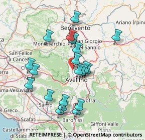 Mappa Capriglia Irpina, 83010 Capriglia irpina AV, Italia (15.071)