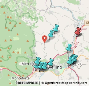 Mappa Capriglia Irpina, 83010 Capriglia irpina AV, Italia (5.31737)