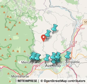 Mappa Capriglia Irpina, 83010 Capriglia irpina AV, Italia (4.17357)