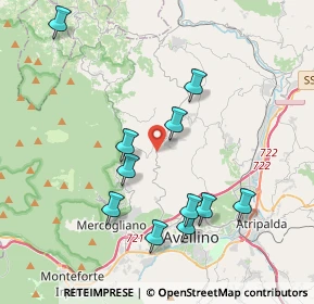 Mappa Capriglia Irpina, 83010 Capriglia irpina AV, Italia (4.23182)