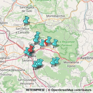 Mappa Via Carlo III, 83021 Avella AV, Italia (7.5245)