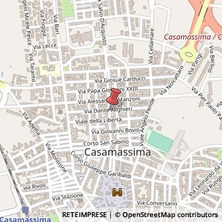 Mappa Via Niccolo Piccinni, 5, 70010 Casamassima, Bari (Puglia)