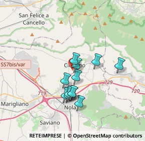 Mappa Via Benedetto Croce, 80033 Cicciano NA, Italia (2.9625)