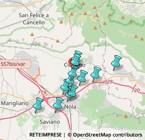 Mappa Via Benedetto Croce, 80033 Cicciano NA, Italia (2.99417)