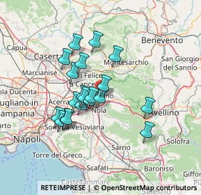 Mappa Via Alveo Avella, 80033 Cicciano NA, Italia (11.8875)